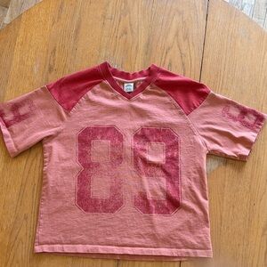 Urban Outfitters Red and Pink Jersey T